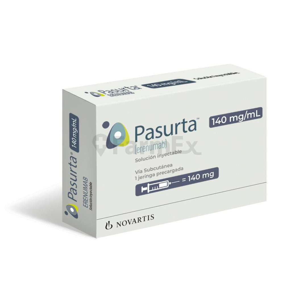 Pasurta 140 mg / 1 ml Solución Inyectable Jeringa Precargada "Despacho Gratis" NOVARTIS